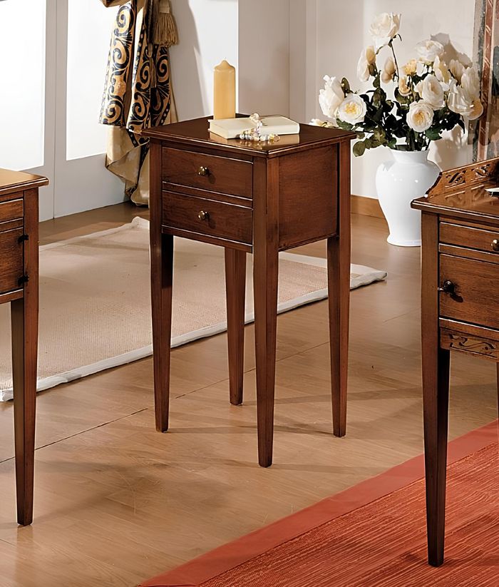 Telefontisch Konsolen Tische Echtes Holz Kommode Sideboard Tisch Luxus Möbel Neu