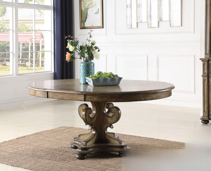 designer esstisch luxus esszimmer tische polster holz Edelstahl tisch Rund möbel