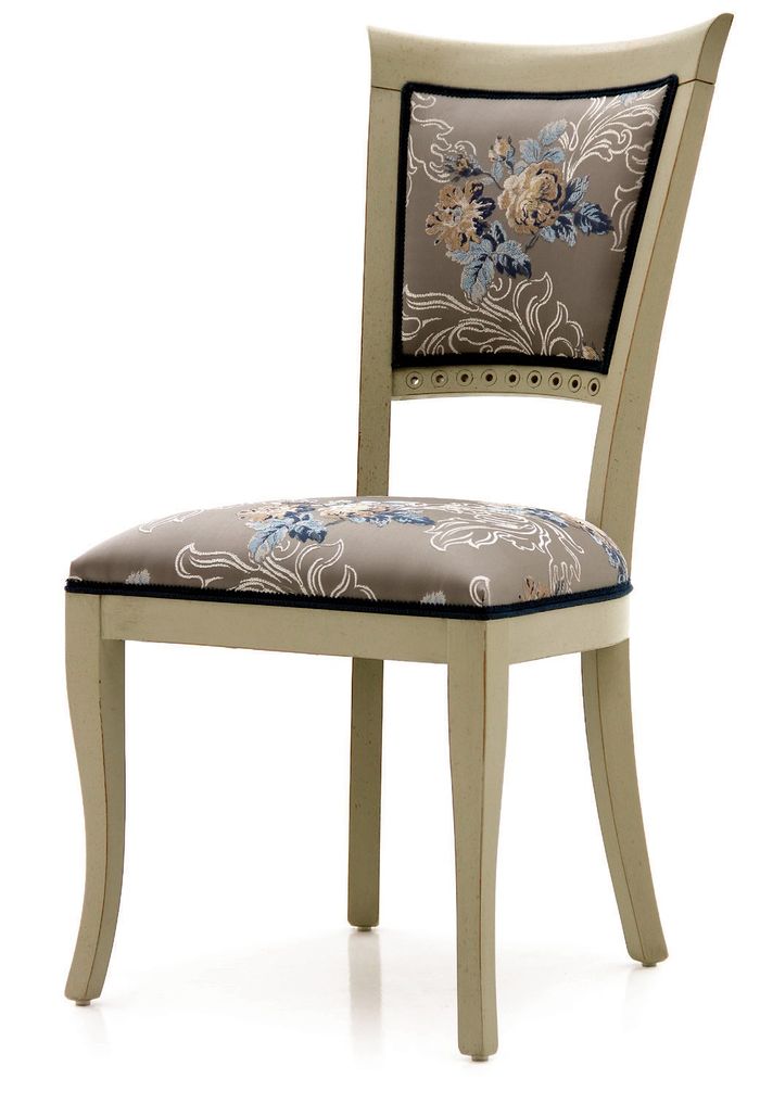 Lehnst Stühle Relax Design Sessel Italien Esszimmerstuhl Holz Stuhl Stoff Möbel
