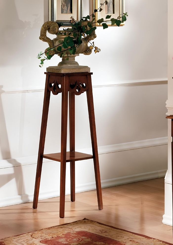 Blumenständer Blumen Ständer Vasen Ständer Massiv Echtes Holz Blumentopfständer