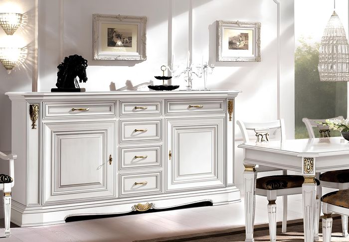Anrichte Kommoden Regal Holz Designer Kommode Schrank Schränke Holz Anrichte Neu