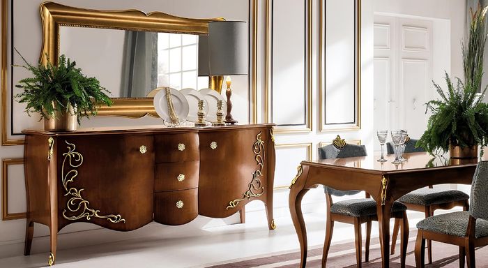 Möbel Kommode Sideboard Schrank Klassische neu Kommoden Holz Schränke Anrichte