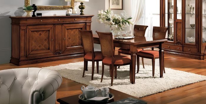 Essgruppe Wohnzimmer Set Tisch 4x Stühle Sitzgruppe Esszimmergarnitur Tische Neu