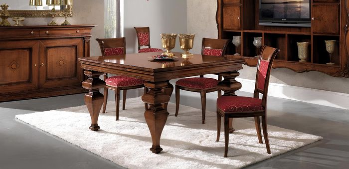 Esstisch Design Möbel Einrichtung Tische Massivholz Tisch Neu Luxus Italienische