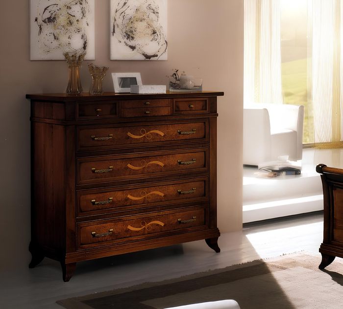 Kommode Schrank Sideboard Italienische Möbel Echtes Holz Kommoden Sideboards Neu