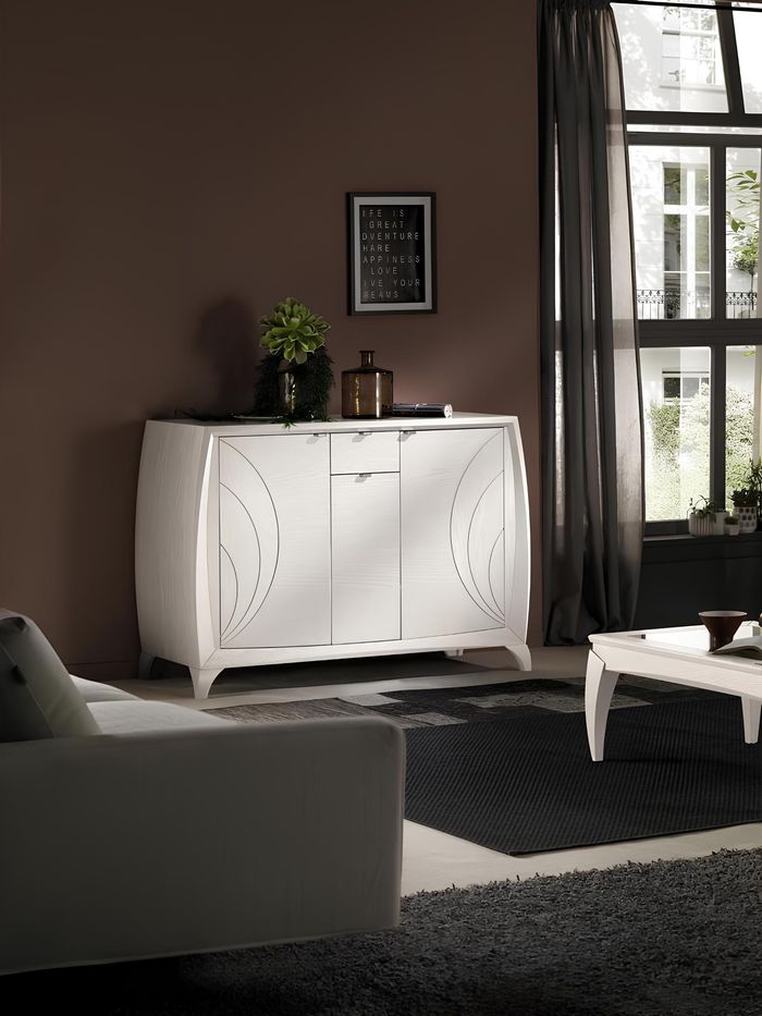 Kommode Schubladen Holz Sideboard Schrank Schränke Massiv Kommoden Wohnzimmer