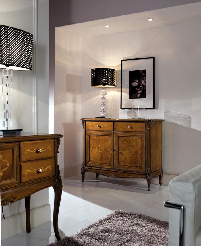 Kommode Anrichte Sideboard Braun Sideboards Massiv Holz Schrank Möbel Kommoden