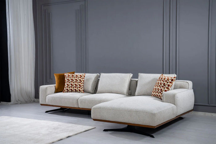 Design Relax Ecksofa Polstergarnitur Wohnlandschaft Eckgarnitur Eckcouch Möbel