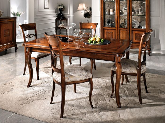 Esszimmer Stühle Luxus 4x Sessel Stuhl Holz Braun Stühle Wohnzimmer Möbel Gruppe