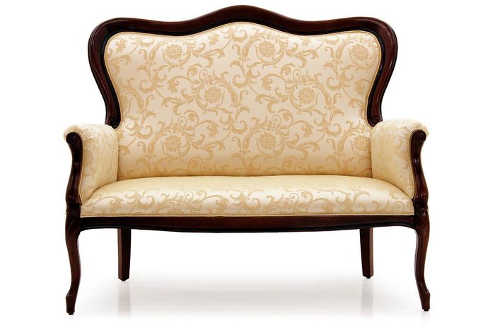 Sofa Zweisitzer 2 Sitzer Klassische Polster Neu Couchen Bank Couch Sofas Möbel