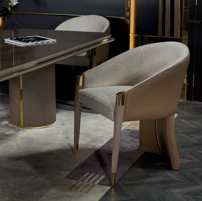 Stühle Esszimmerstuhl Polster Küchen Wohnzimmer Esszimmer Designer XLMOEBEL Neu