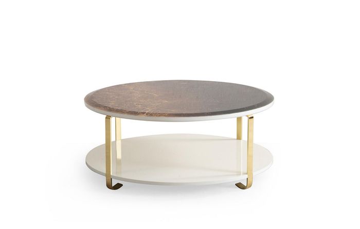 Couchtisch Wohnzimmer Rund Möbel Luxus Holz Modern Neu Design Neu