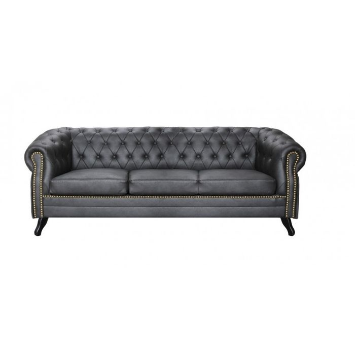 Chesterfield Sofagarnitur 3+2+1 Glasgow Couch Polster Set Sofas Couchen Neu
