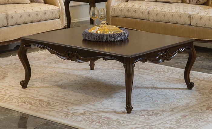 Luxus Couchtisch Tisch Wohnzimmer Holz Tische Beistell Couchtische Möbel Neu