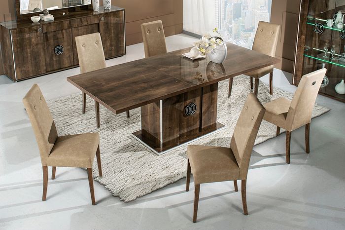 Esstisch Luxus Tische Esszimmer Tisch Esszimmertisch Moderner Möbel 160cm Neu