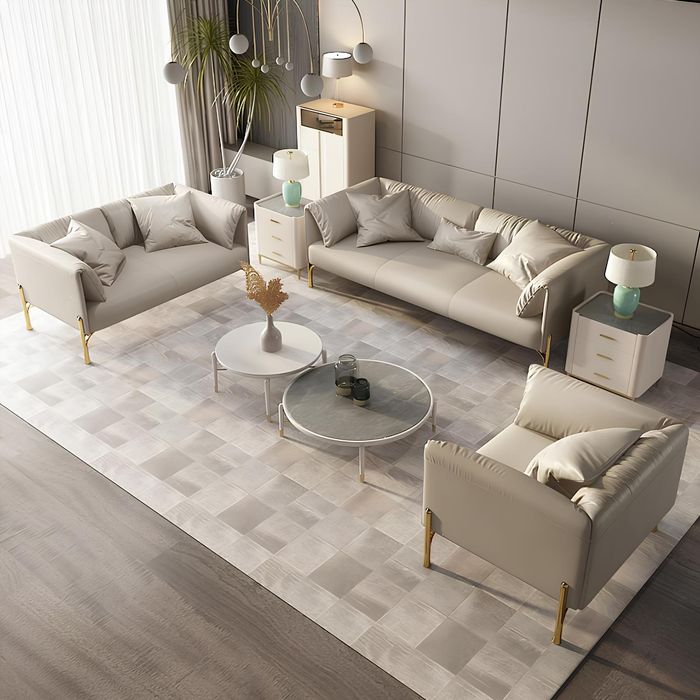 Sofagarnitur 321 Sitzer Set Design Sofas Polster Couchen Leder Relax Moderne Neu