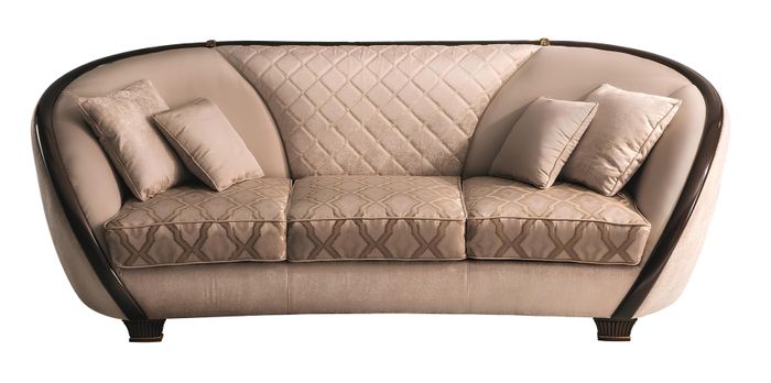 Sofa Couch Polster 3 Sitzer Textil Sofas Couchen Sitz Garnituren Design Club