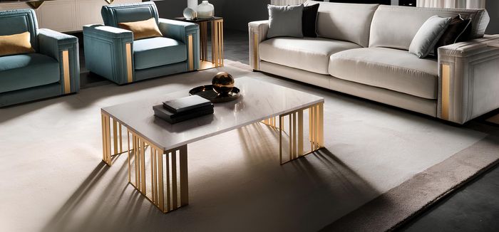 Kaffeetisch Couchtisch Tisch Beistelltisch Wohnzimmertisch Sofa arredoclassic