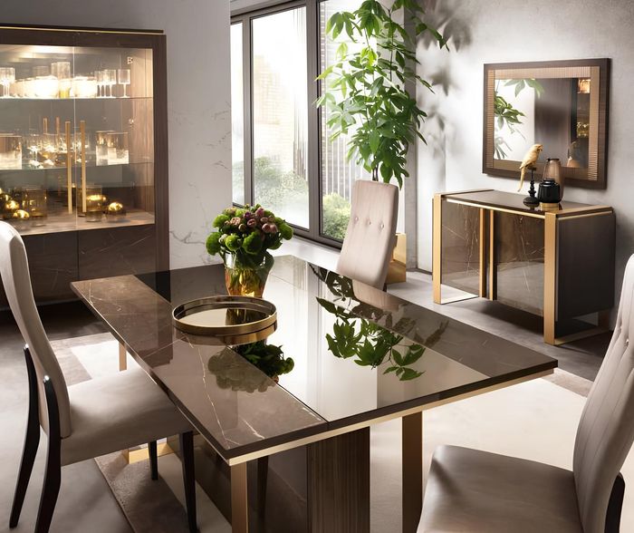 Esstisch Esszimmer Set Essgruppe Klassischer Tisch 5tlg Set Stuhl neu 4x Stühle