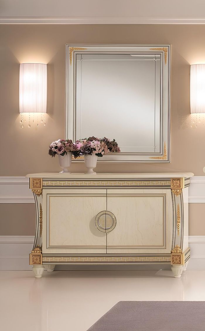Kommoden Echtholz Schränke Anrichte Schrank Massive Kommode Sideboard Möbel Neu