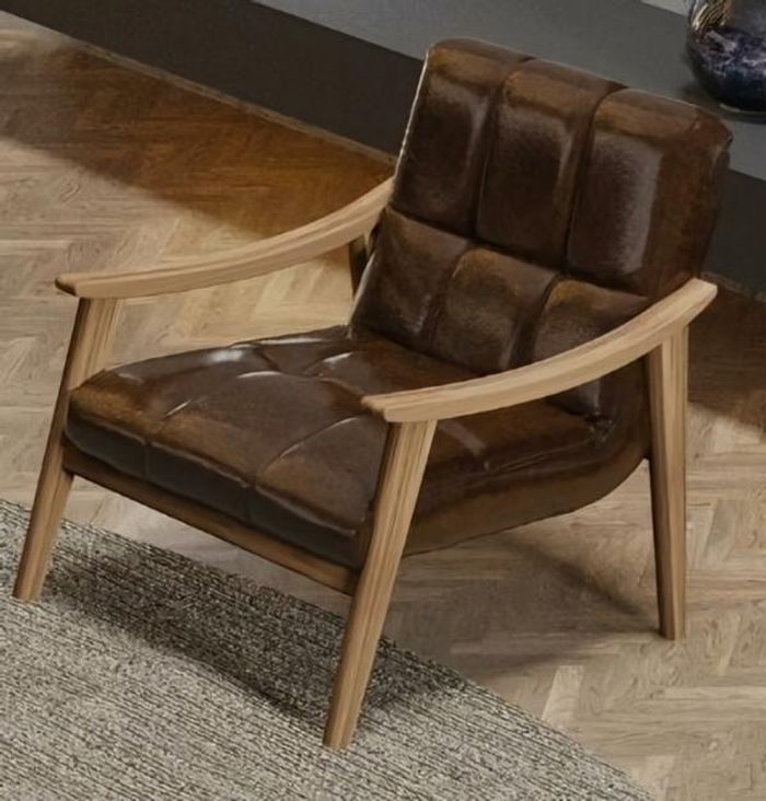 Sessel in stilvollem Design Lakonischer Stil, maximale Gemütlichkeit