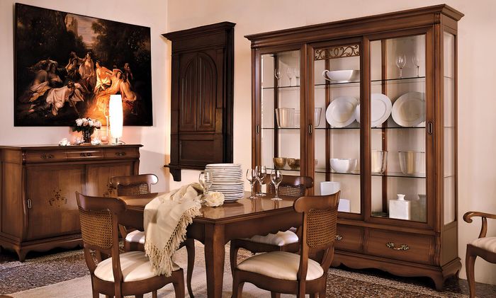 Glasschrank Vitrine Vitrinen Schrank Regal Holz Schrank System Regale Wohnzimmer