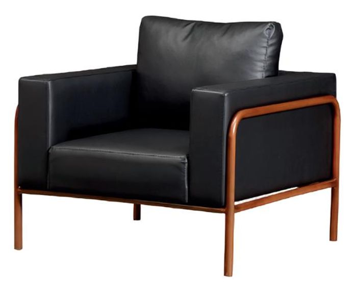 Sessel Exzellenz Ästhetik Eleganz Design Textil Wohnzimmer Holz Modern Leder Neu