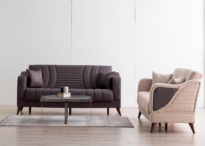 Gemütliche Sofagarnitur 3+3 Sitzer für Ihr Zuhause