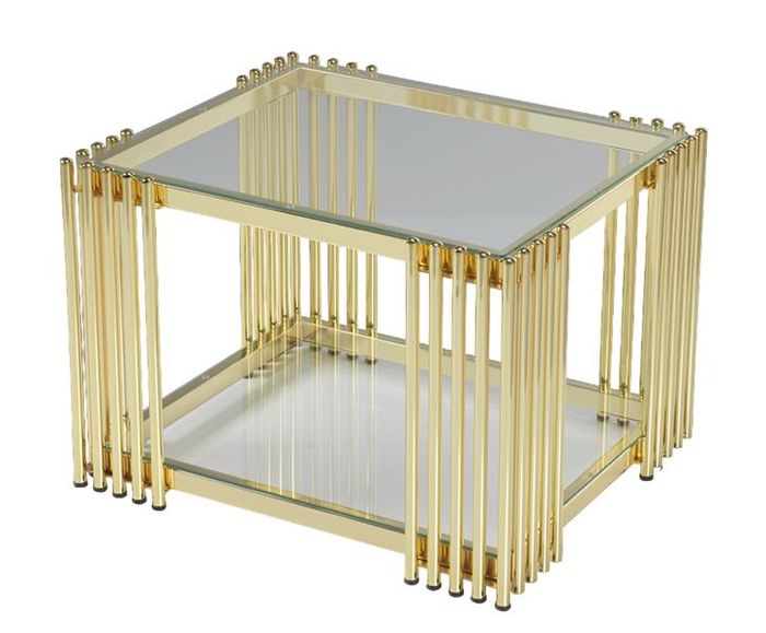 Luxus Couchtisch Design Metall Elegantes Möbel Wohnzimmer Couchtische Gold