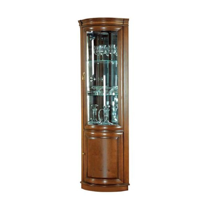 Eckvitrine Schrankvitrine Vitrine Glasvitrine Vitrinenschrank Regalvitrine