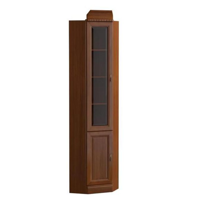Eckvitrine Glasschrank Schrankvitrine Holzschrank Objektschrank Regalvitrine