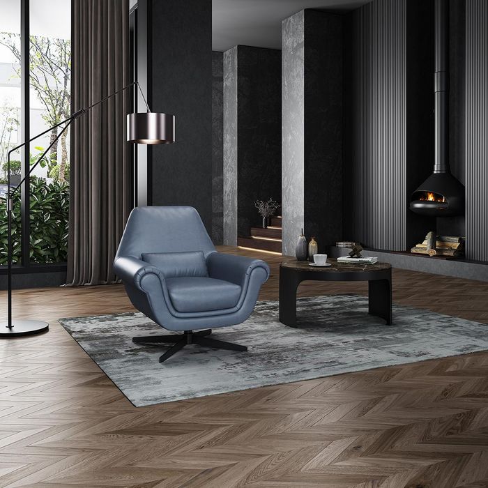 Wohnzimmer Einsitzer 95 x 83cm Sofa Couch Lounge Club Hotel Sessel Design Neu