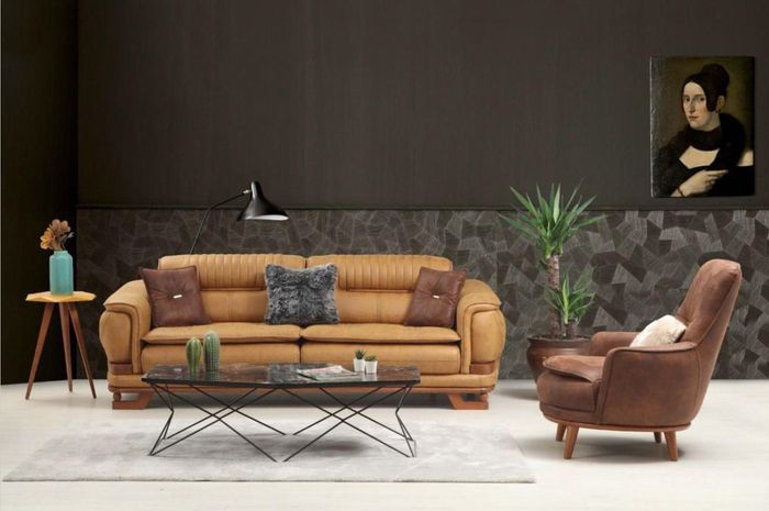 Garnitur Sofagarnitur Sofa Luxus Komplette Couchgarnitur 3+1 Sitzer Sessel Neu