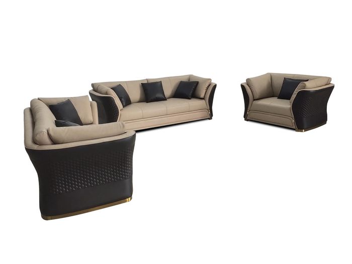 ledersofa couch wohnlandschaft sofagarnitur design couchen 321 sitzer sofas sofa