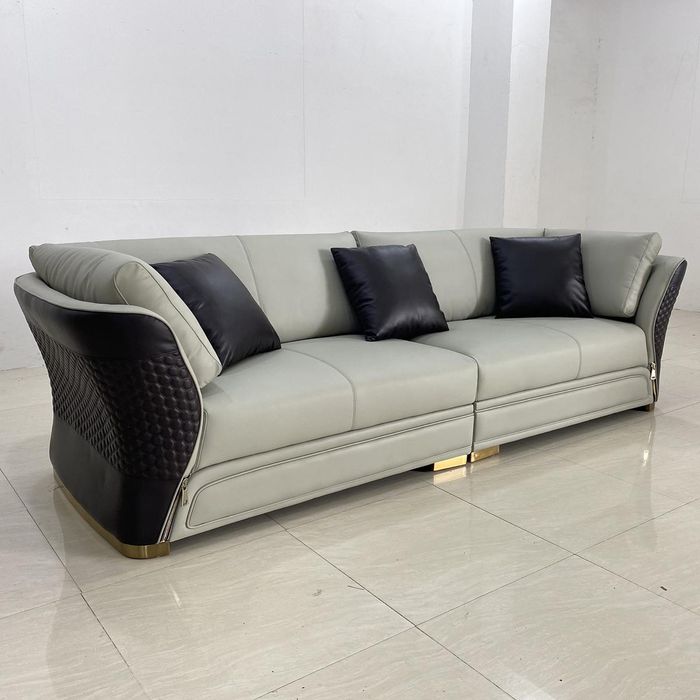 Couch Polster Design Sofa Moderne 4er Sitz Sofas Wohn Zimmer Möbel Vier Sitzer