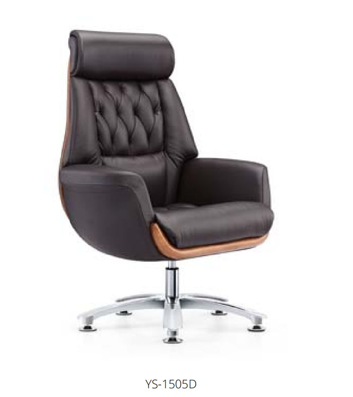Kunstleder-Sessel in Schwarz modern elegant