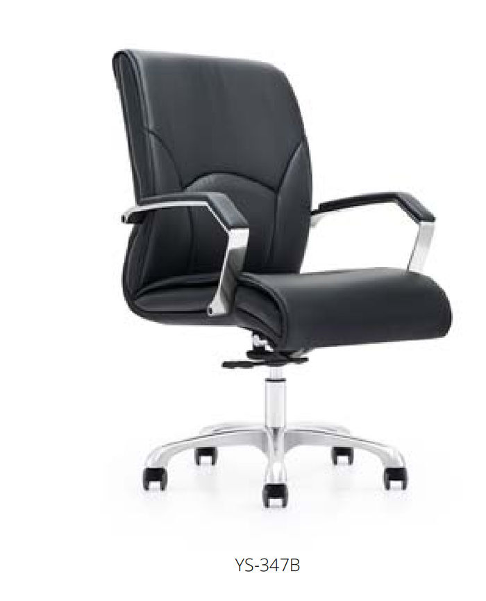 Kunstleder Sessel in Schwarz modern elegant