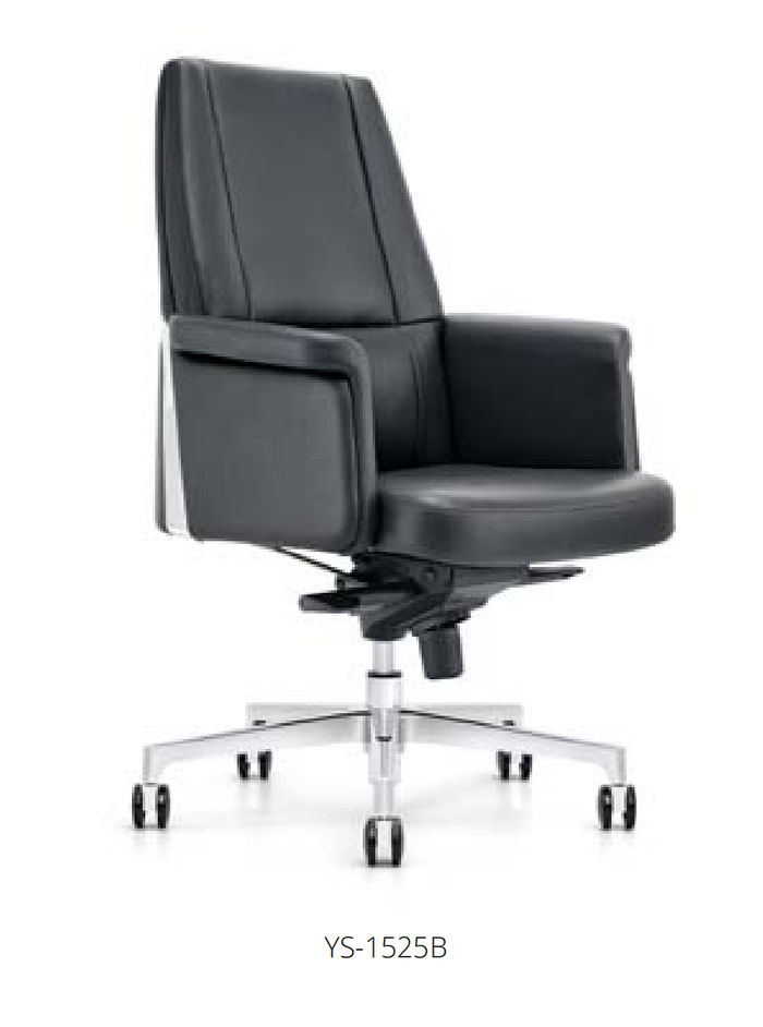 Kunstleder Sessel in Schwarz für modernes Wohnzimmer