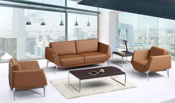 Kunstleder Chesterfield-Gartenmöbelset in Schwarz modern