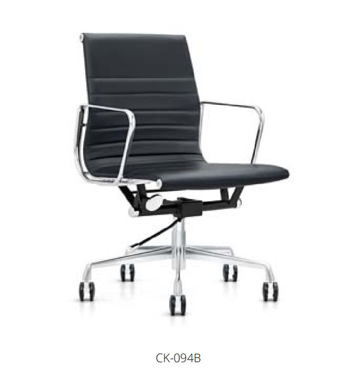 Kunstleder-Sessel in Schwarz, modernes Design, robuster Stil