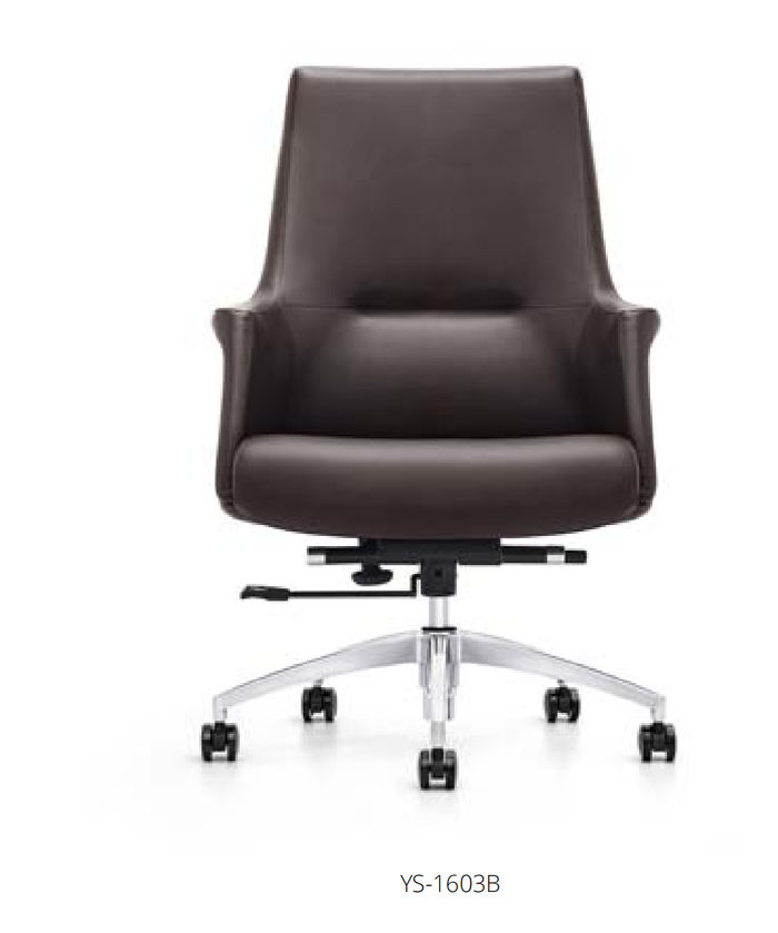 Kunstleder-Sessel in Schwarz modern eleganter Stil