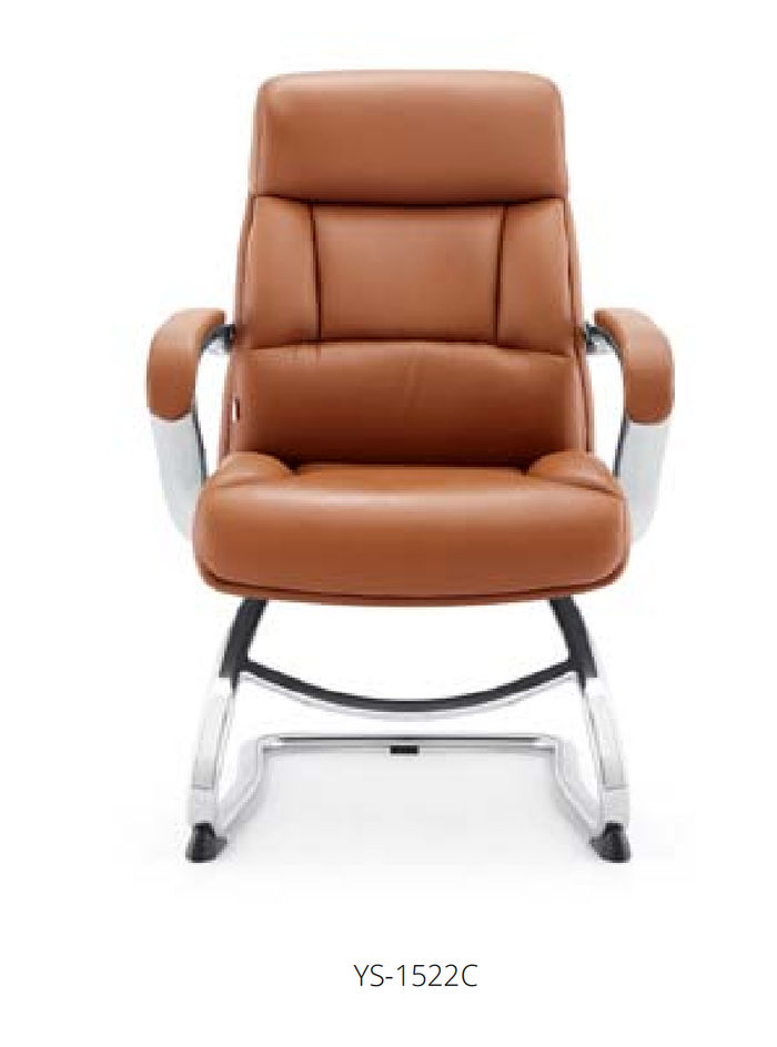 Kunstleder-Sessel in Beige, modernes Design, komfortabel und stilvoll