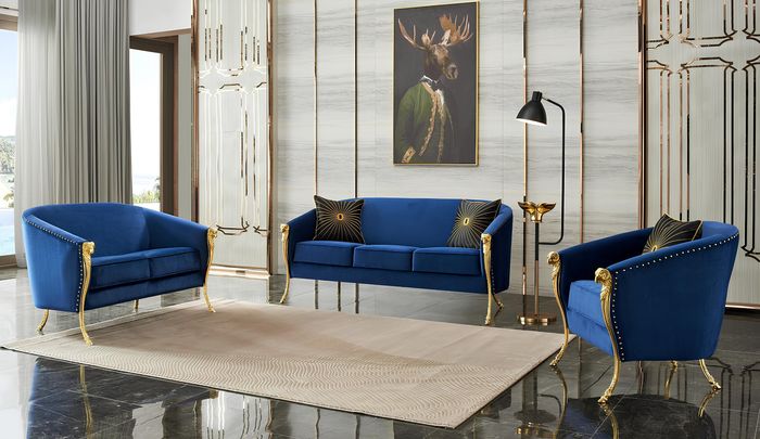 Design 3 Sitzer Relax Sofas Club Lounge Sofa Textil Polster Couch Stoff Couchen
