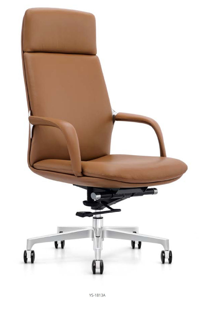 Kunstleder-Sessel in Schwarz mit Edelstahlrahmen modern und elegant