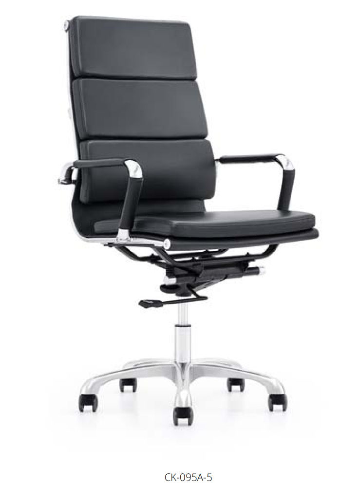 Kunstleder Sessel in Schwarz modern eleganter Sitzkomfort