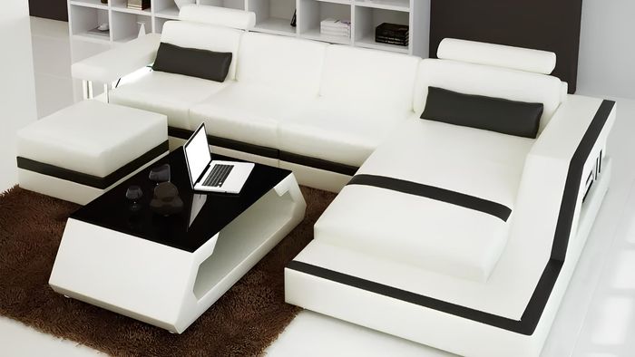 Ledersofa Ecksofa L Form Modernes Sofa Ledersofa Ecksofa Polster Wohnlandschaft