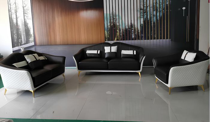 Design Dreisitzer Möbel 3 Sitzer Sofa Couch Polster Club Couchen Sofas Lounge
