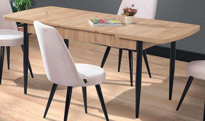 Esstisch Braun Holztisch Esszimmer Möbel Tische Holz Luxus Esstische Modern