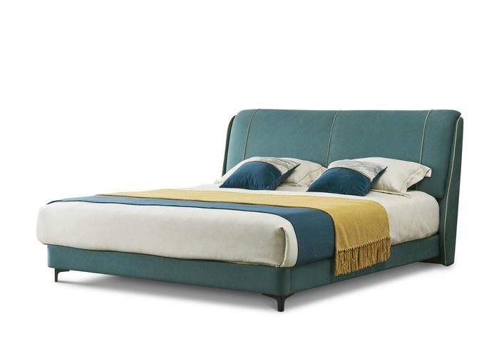 Ledersofa Chesterfield modern in Braun