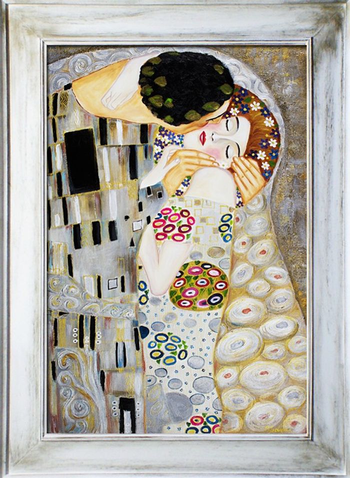 Gustav Klimt Gemälde Bild Bilder Handarbeit Kunst Abstrakt Ölbild Malerei G16257